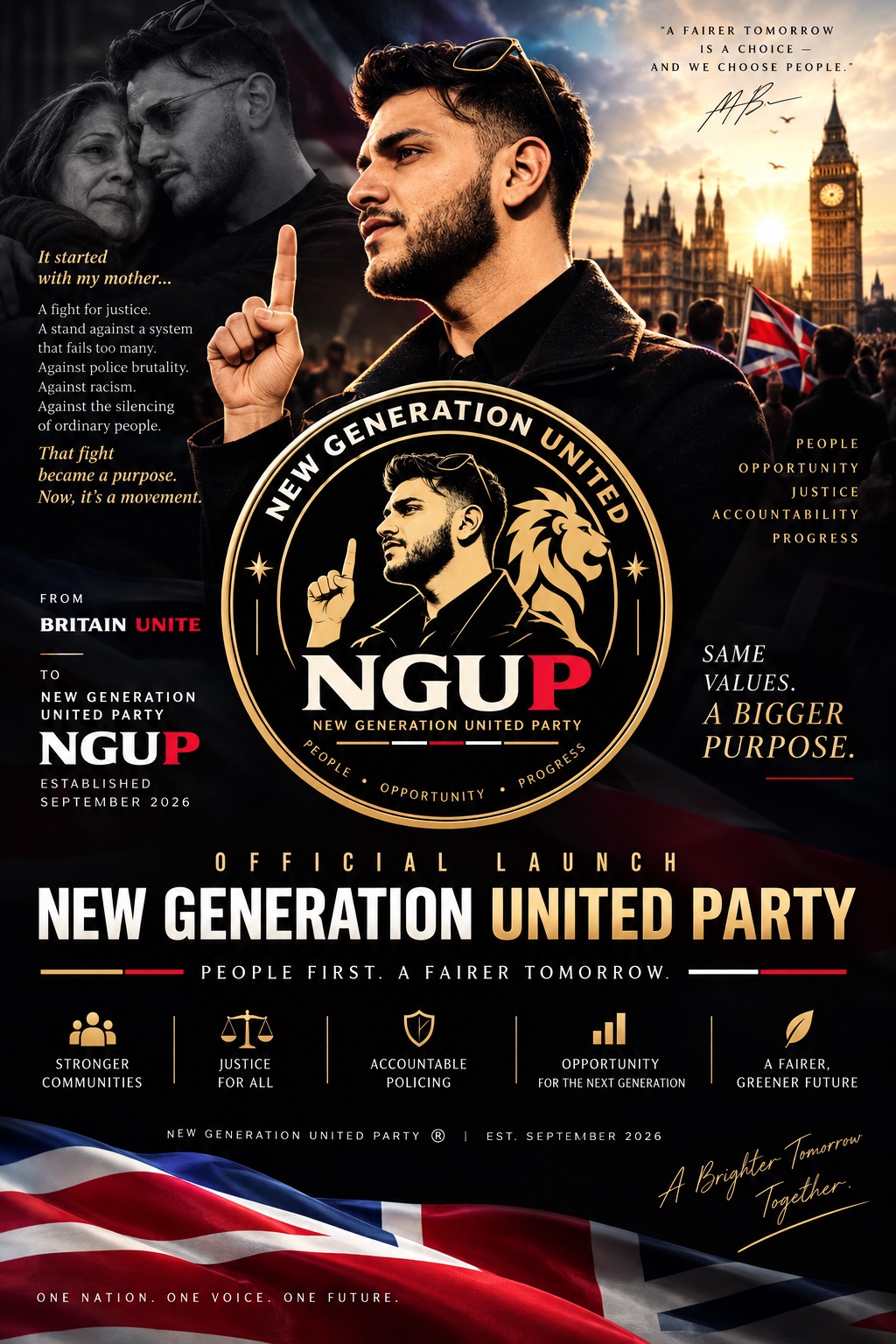 NGUP official launch artwork